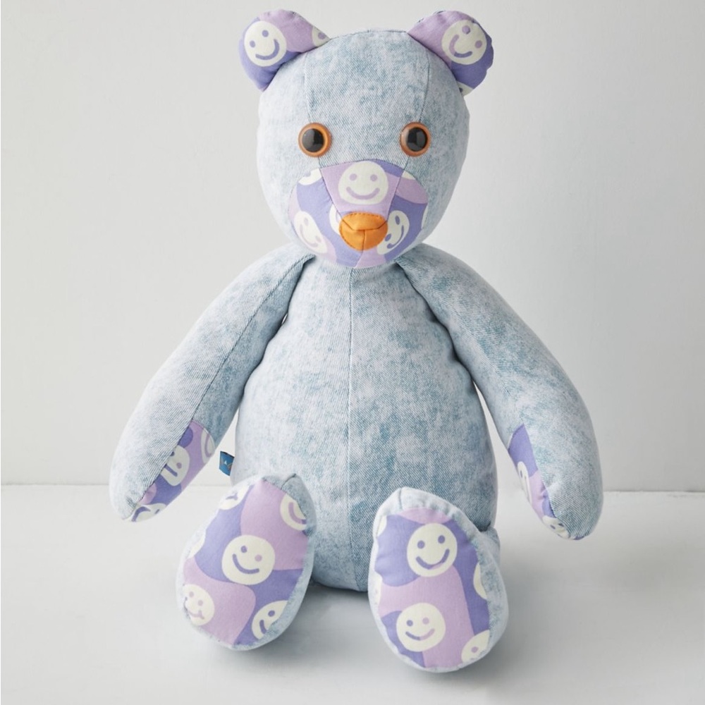 Mokuyobi Light Blue Large Bear Plushie NWT NEW RARE